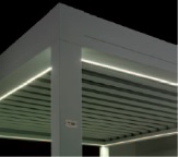 White LED strips for Sunair Pergola structure.jpg